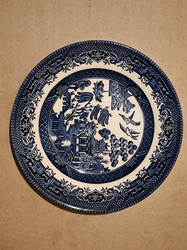 Vintage churchill blue willow - churchill,