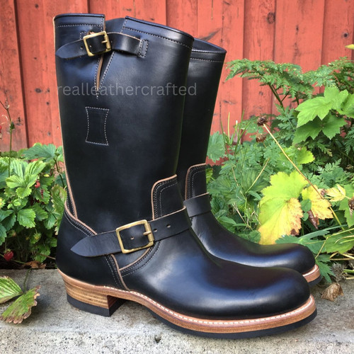 Black calf leather - calf, latast