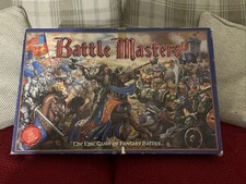 Battle Masters Board Game Milton Bradley 1992 Fantasy Battles Vintage