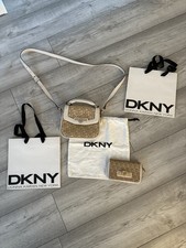 DKNY mini crossbody bag and matching purse bundle set