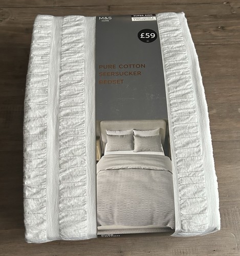 Pure cotton seersucker - m&s,