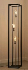 Black Brooklyn 3 Light Floor Lamp From Next