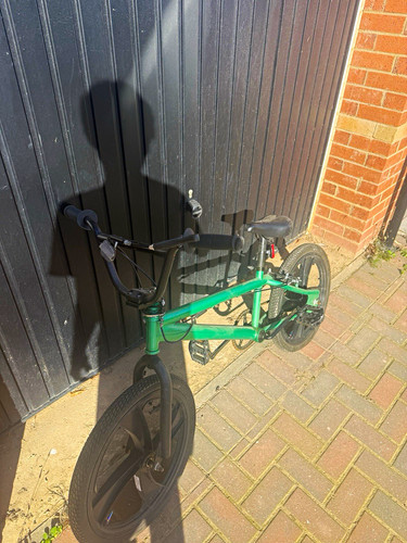 Green black bmx - bike, 20in
