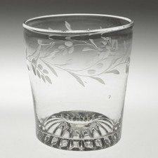 19th century tumbler with - tumbler,