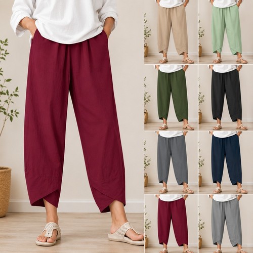 Womens ladies cotton - cotton, linen