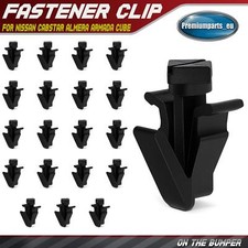 20x Nylon Grille Clip Bumper