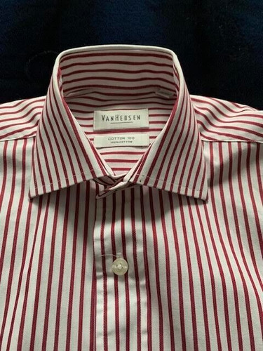 Wine striped van heusen - wine,