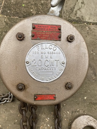 Felco ton block and tackle - ton,