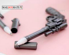 1 Novelty Pen Gun Shape Ballpoint Stationery Pen Student Office Creative Gift