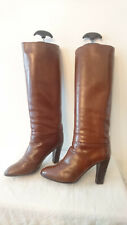 Boots Vintage 1982 " Gold " Cassandre Paris (Italy) T.38,5