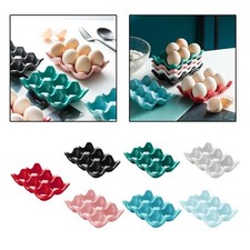 6 Hole Egg Tray Holder, Glazed