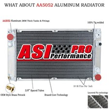 3 Row Aluminum Radiator Fits