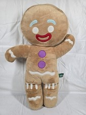 Dreamworks Tours Shrek's Adventure Large Gingerbread Man Plush Soft Toy 24" Tall