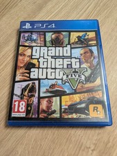 Grand Theft Auto V GTA 5 (PS4 Playstation 4) Complete with Map & Manual