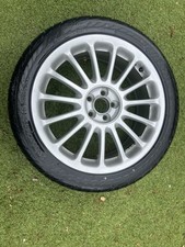 Good Condition Rover 75 & MG ZT 18" Straight 15 Spoke Alloy Wheel with Good Tyre