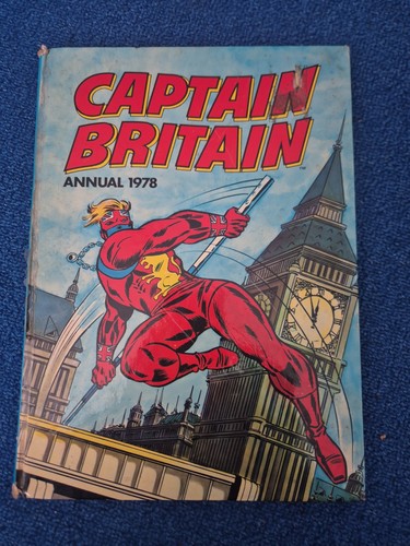 Captain britain annual 1978 - captain,