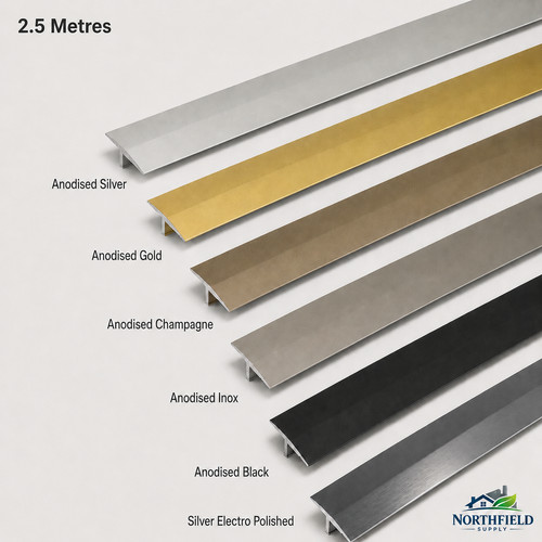 Aluminium bar door threshold - door,