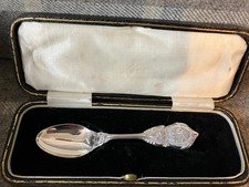 Vintage Royal Sterling Silver Prince William Christening Spoon 1982 