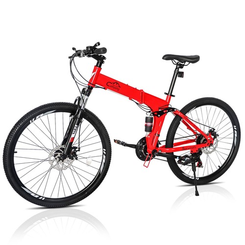 Folding mountain bike 21 - 26",