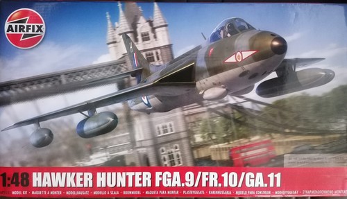 Airfix hawker hunter 48 - airfix,