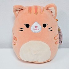 BNWT Cat Soft Toy Kitty Gigi the Ginger Cat Squishmallow Cat Plush 7” 18cm