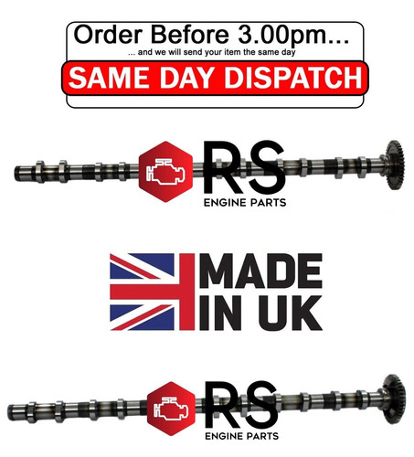 Inlet exhaust camshaft fits - inlet,