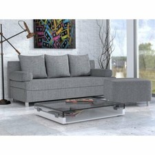 Sofa Bed DOVER with POUFFE