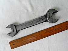 Vintage 1/2"  9/16" SAE OE Snail Brand Spanner made by Thos. Smith & Sons.