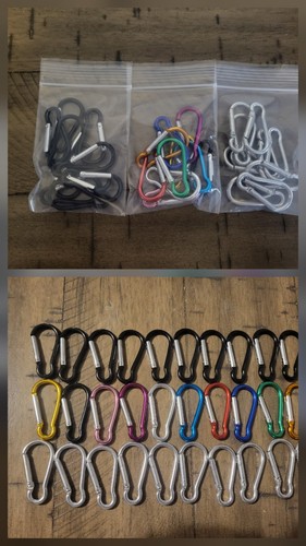 Pcs carabiner bulk - 30, 2"