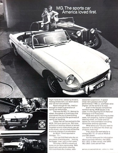 1972 mgb convertible photo - 1972,