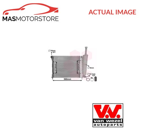 Engine cooling radiator van - engine,