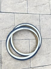 20x1 3/8th Michelin City Tread Whitewall Tyres Bike Bicycle trike Cycle