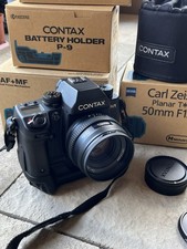 Contax N1 35mm film camera with Carl Zeiss Planar  T* 50mm F1.4