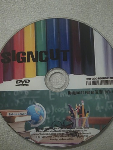 Signcut pro software disk - signcut,