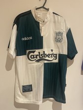 Original Liverpool 1995 1996 Away Shirt Men’s Medium
