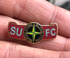 RARE SCUNTHORPE UNITED SUFC CASUALS ENAMEL PIN BADGE