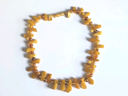 Vintage women amber chip - amber,