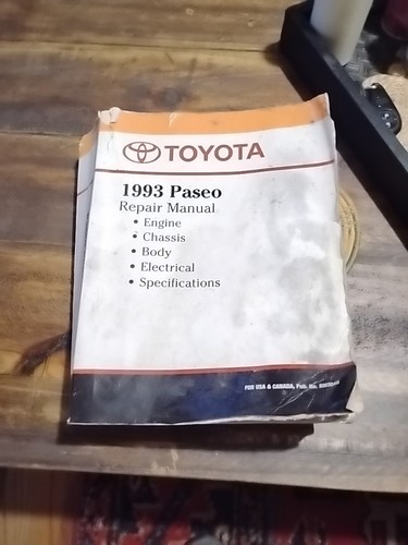 1993 toyota paseo el44 series - el44,