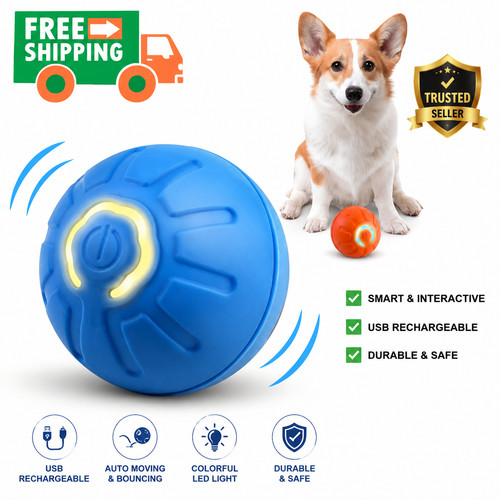 Smart interactive dog toy ball - interactive,