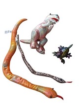 Sand Animals Lizard, Frog, Sea