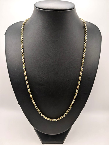 Solid 9ct yellow gold belcher - yellow,