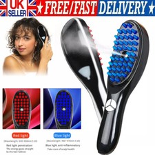 Electric Massage Comb LED Blue
