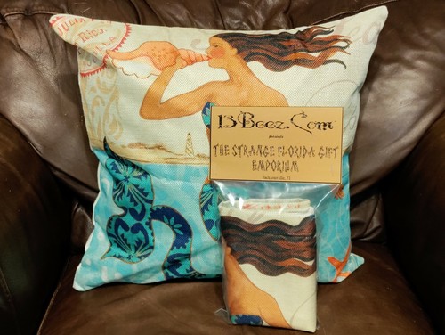 Soft canvas mermaid with stamp - mermaid,