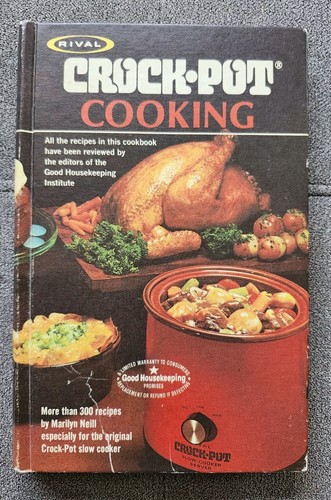 Rival crock pot cooking - crock, book