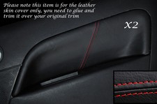 RED STITCH 2X REAR DOOR CARD