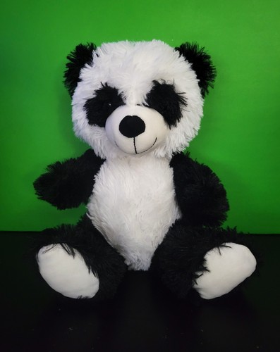 Kellytoy fuzzy white - and, black