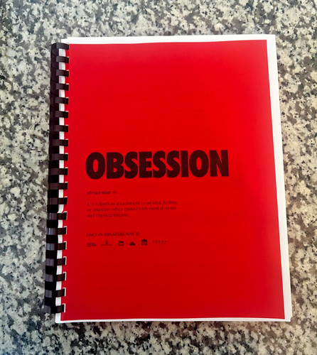 Obsession horror movie - horror, script