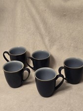 Denby Blue Jetty Coffee Mugs