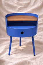 Art deco bedside table metal - art,