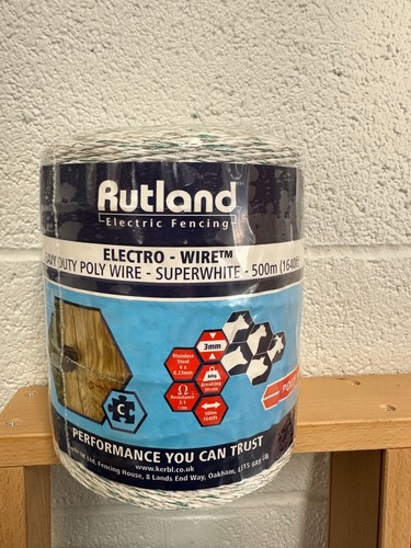 Rutland electric fence wire - ,